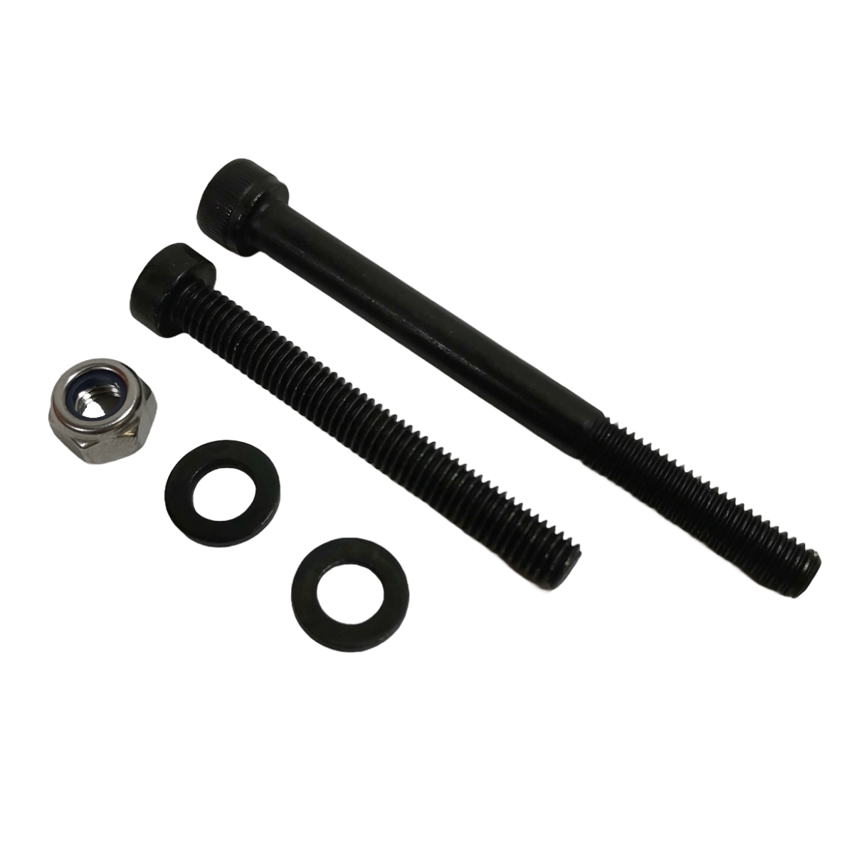 Wingee Starrgabel-Set M6 - Dieses Schraubenset verwendest du für dein Wingee zur Befestigung des Vorderrad-Wingee am Gabelkopf. 