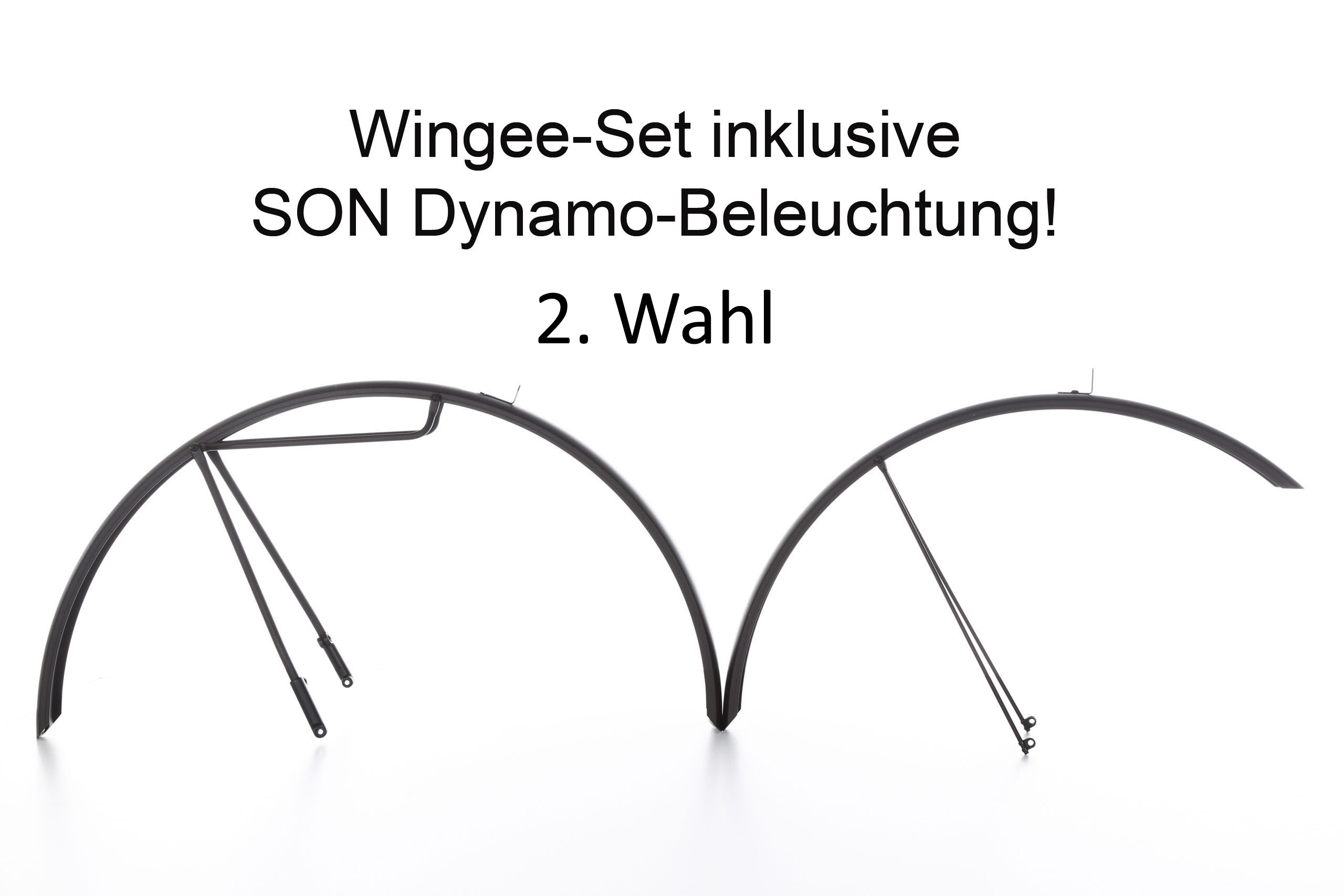 Wingee Komplett Set 2. Wahl inkl. SON Dynamo Beleuchtung