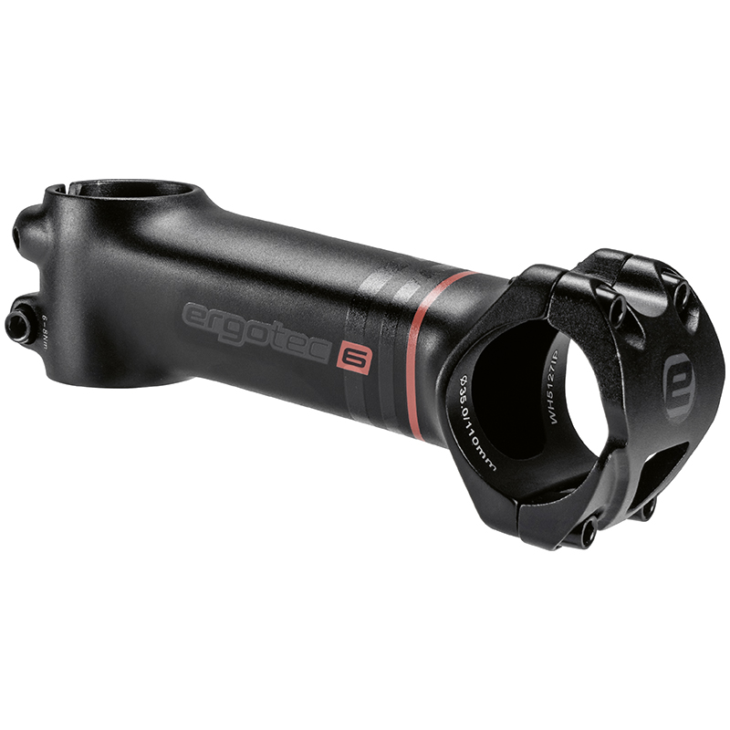 Ergotec A-Head Vorbau Ray, Lenker 35mm, 110mm, 7 Grad, Black