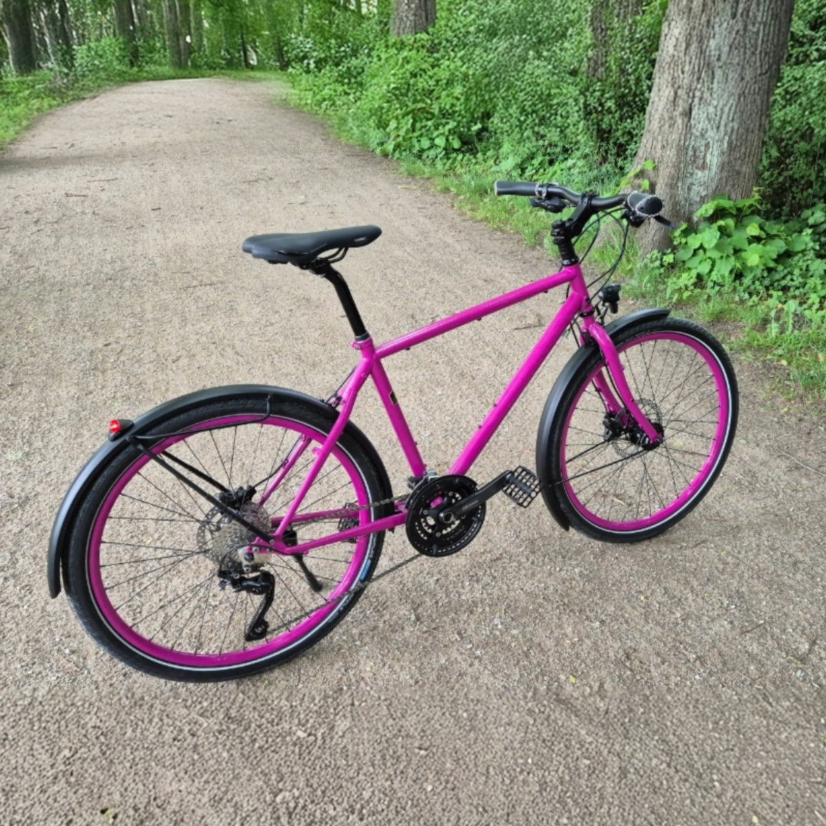 Herkelmann Viana 26" Trekkingrad Diamant RH46 Magenta