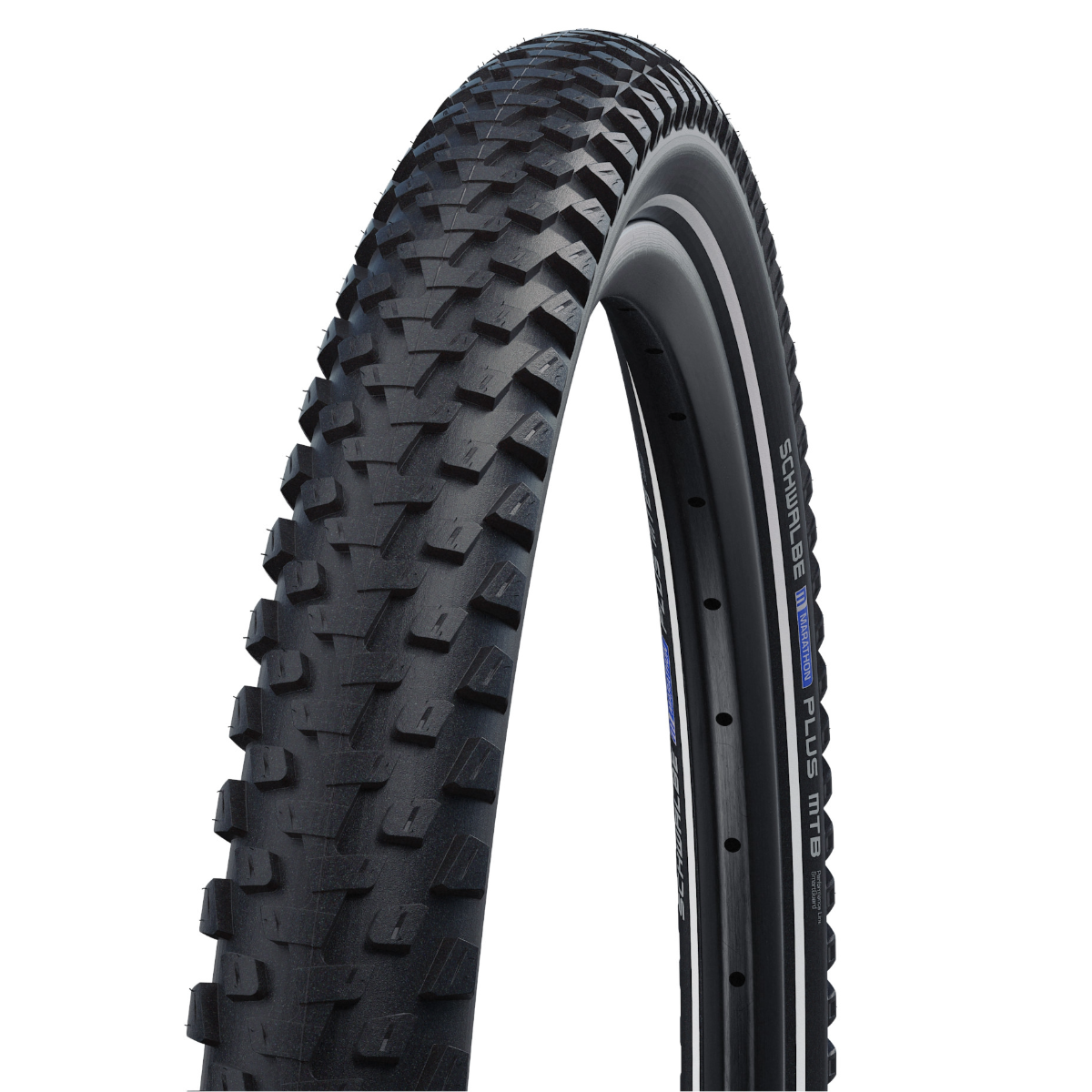 Schwalbe Marathon Plus MTB Reifen, 54-584, Reflex Drahtreifen