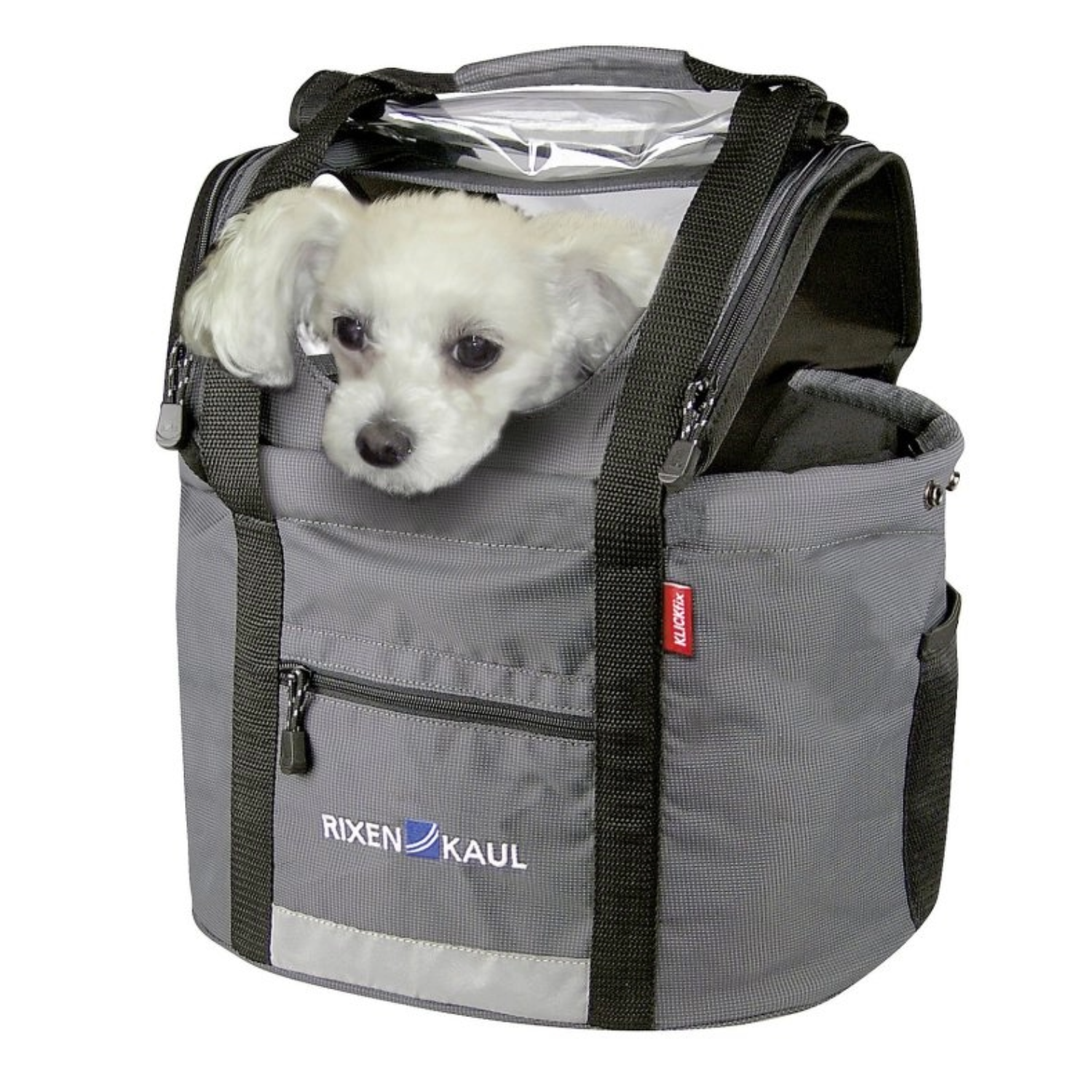 Rixen Kaul Doggy, Hundekorb, 24,0 Liter; grau/schwarz