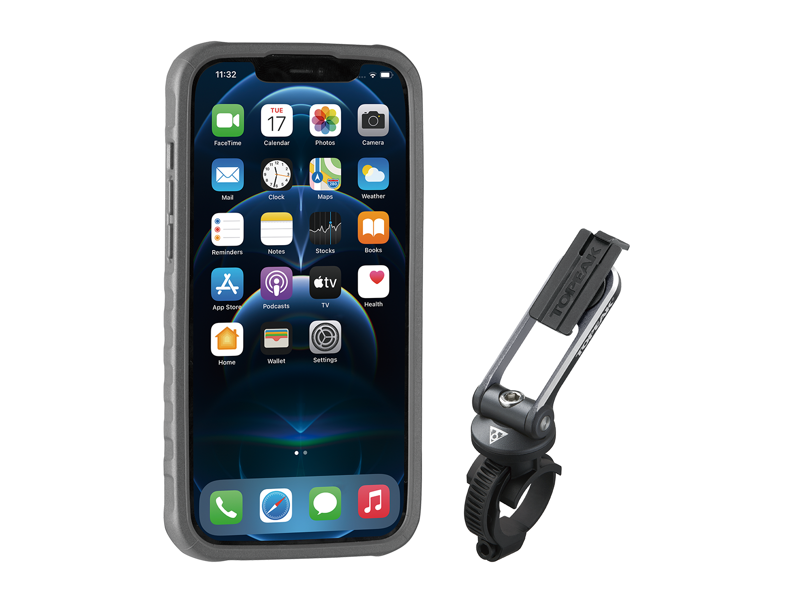 Topeak RideCase I-Phone 12, 12pro inkl. Halterung RideCase Mount Topeak RideCase I-Phone 12, 12pro inkl. Halterung RideCase Mount
