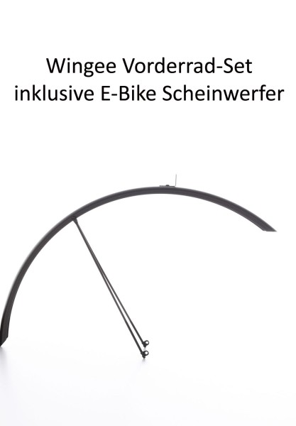 Wingee Vorderrad Set inklusive E-Bike Scheinwerfer