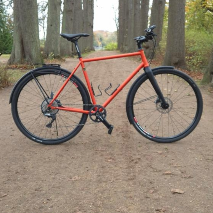 Herkelmann Leo Flatbar Vorführrad Orange Matt