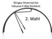 Wingee Hinterrad Set 2. Wahl inklusive E-Bike Rücklicht
